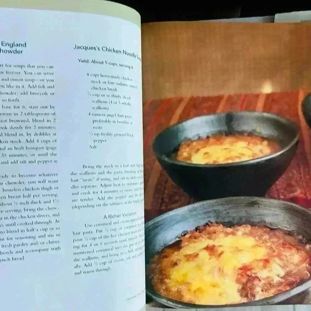 Julia and Jacques Cooking at Home. By Julia Child and Jacques Pepin vintage 1993